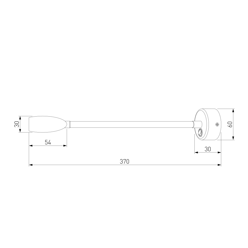 Настенный светодиодный светильник MRL LED 1116