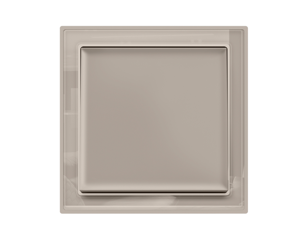 SF350381 Рамка SIGMA Briz (Серо-бежевый Стекло закаленное натуральное) 1-ая
