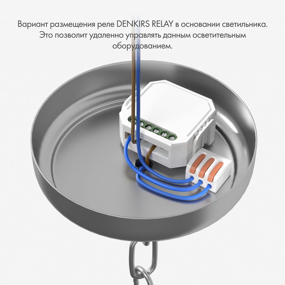 RL1003-DM/1 Одноканальное Wi-Fi реле-диммер 1 x 150 Вт