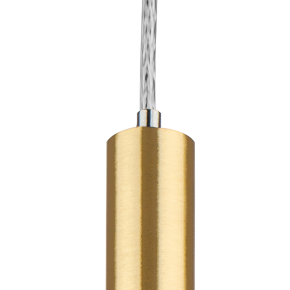 747143 Люстра TUBO LED 5W 280LM 360G ЗОЛОТО 4000K