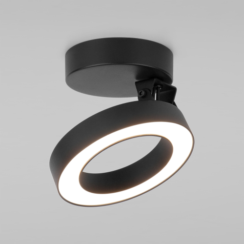 Купить Накладной светодиодный светильник Spila черный 25105/LED