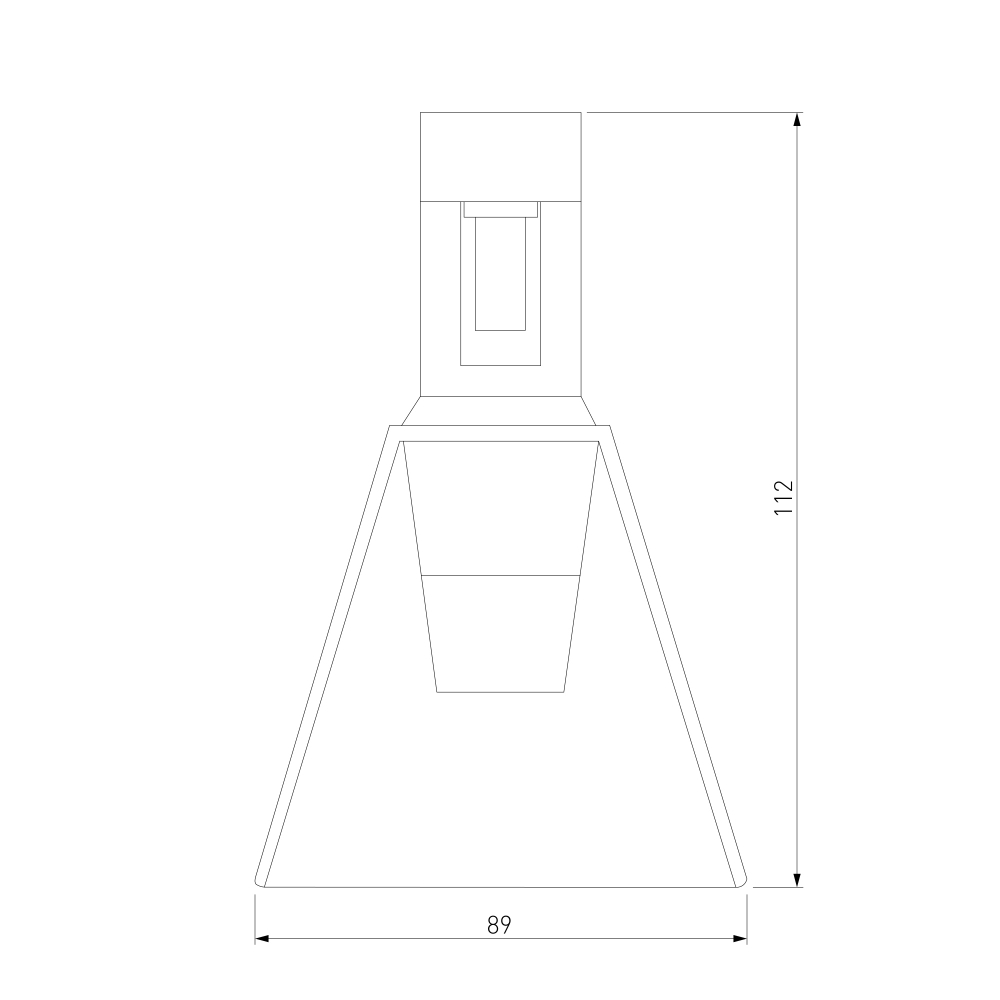 Esthetic Magnetic Трековый светильник 3W 3000K (чёрный) 85118/01
