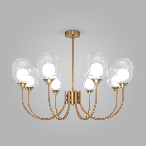 Купить Умный потолочный светильник 70217/8 латунь