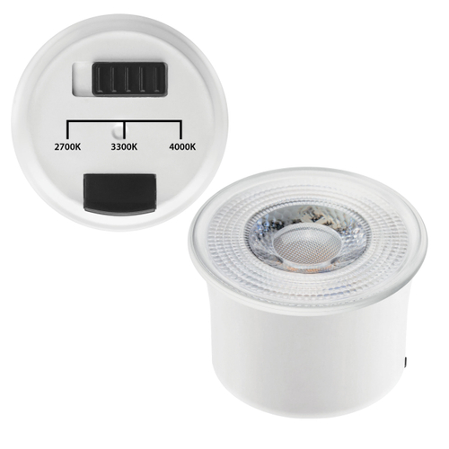 Купить 941210 Светодиодный модуль SMD LIGHTSTAR MR16 220V 7W=70W 560LM 50G  2700-3300-4000K