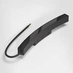 Slim Magnetic Блок питания 200W для радиусного шинопровода черный Ø 1200mm 95058/00