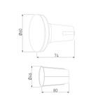 Светильник светодиодный MRL LED 1119 MRL LED 1119 белый