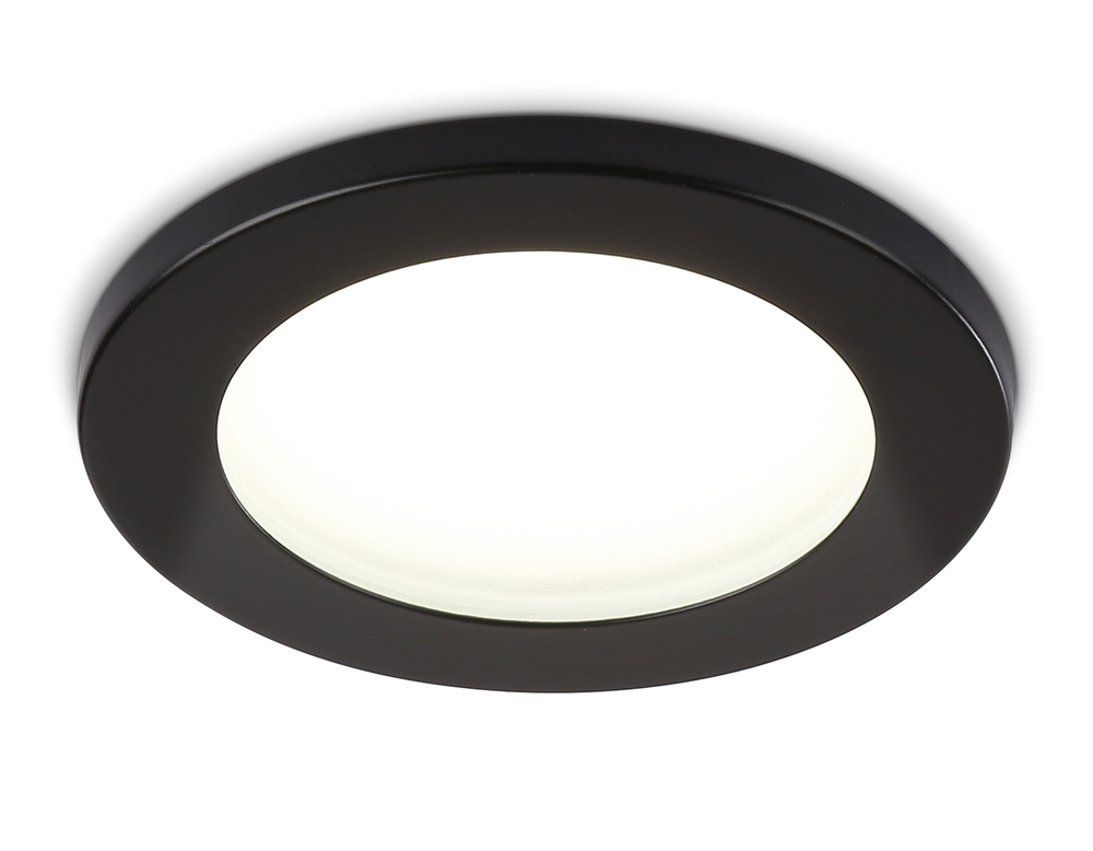TN6632 BK черный IP44 GX53 D100*60