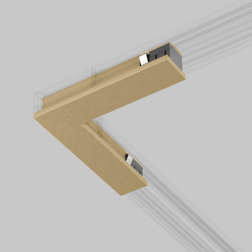 Купить Brass Line Угловой коннектор латунь 85006/00
