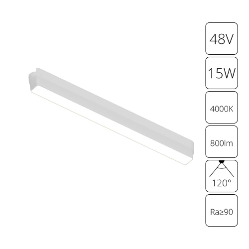 Купить Магнитный трековый светильник Arte Lamp RAPID A6168PL-1WH