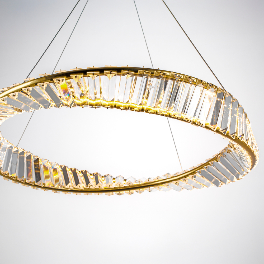 699063 Люстра VIDARE 28W LED 2380LM ЗОЛОТО 3000K IP20