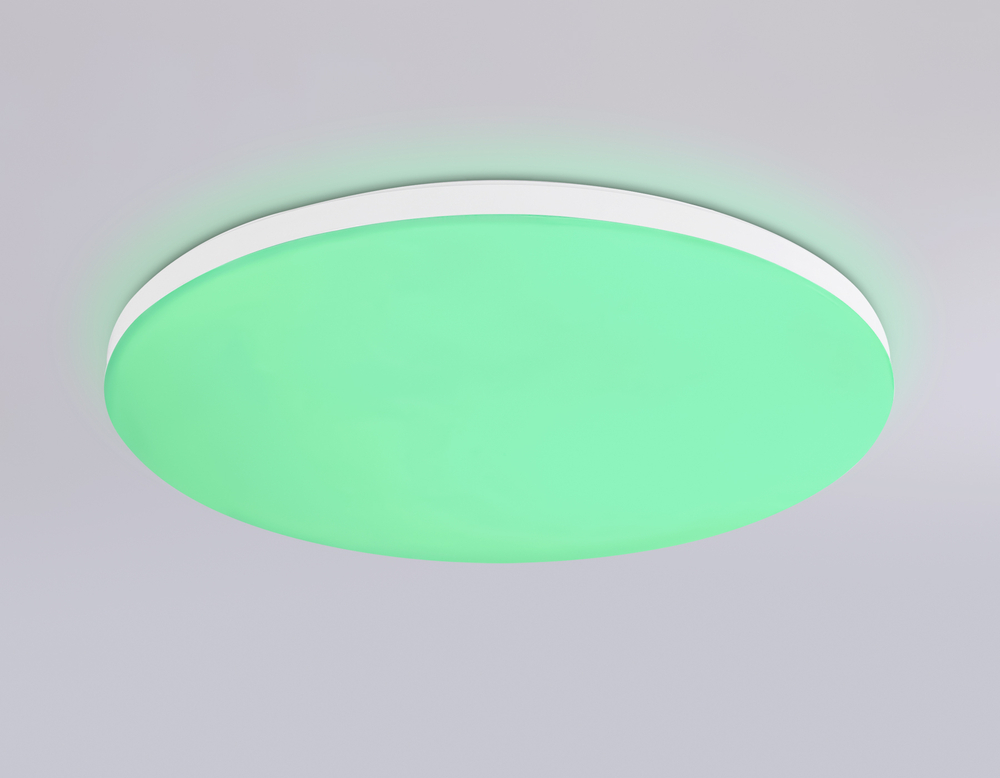 FZ2001 WH белый IP54 20W 3000K-6500K+RGB Wi-Fi Алиса/Tuya/Smart Home/Alexa D300*55 (ПДУ ИК)